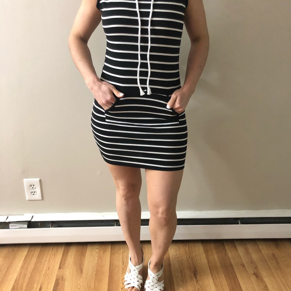 Black and White Small Dress